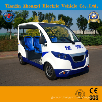 Zhongyi 4 Seats Low Speed Police Patrol Cart with Ce & SGS